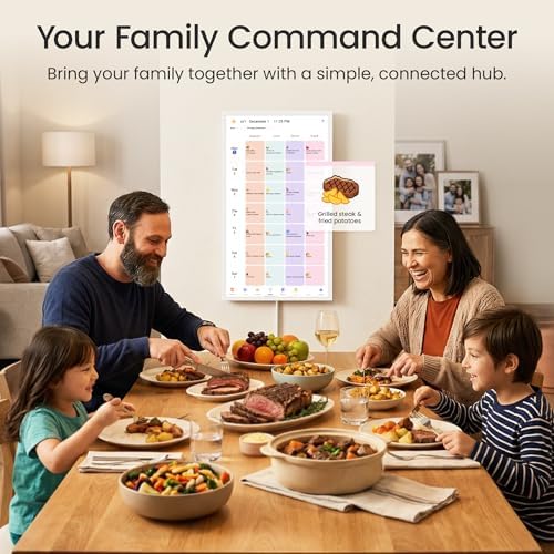 Dragon Touch 24 inch Digital Calendar Chore Chart – Interactive Touchscreen, Smart Family Planner, Hearth Display Desk Digital Calendar Best Gifts for Christmas, Wedding, Mom - Image 7