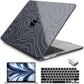 Batianda AstroGrid Case for MacBook Air 13.6" M2-M5 Chip, Contour Grid by Batianda