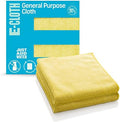 E-Cloth Microfiber Cloth, World's Leading Premium Microfiber Cleaning Cloth, Twice as Durable as Competition, 1 Year Guarantee, Ideal for Kitchen, Countertops, Sinks, and Bathrooms, Yellow, 2 Pack by E-Cloth