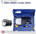 Brady M510 Portable Industrial Label Printer Kit with Safety and Facility ID Software, Carrying Case, Label Cartridge, Rechargeable Battery and Charger, 3.75" H x 5.75" W x 10" D - Image 4