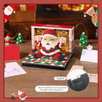 3D Calendar 2027,Time Piece Calendar 2027,3D Memo Pad,Tear Away Calendars,Santa Claus Sculpture Desk Calendars,3D Art Notepad Calendars,Christmas Gift,New Year Gift (Santa Claus) - Image 4
