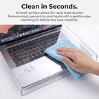 Veemoon 14inch Laptop Keyboard Cover, Transparent Acrylic Anti-Cat Keyboard Cover Clear Laptop Protective Case - Dustproof Waterproof Anti-Hit -Computer Accessories for Home School Office - Image 6