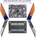 Purple Flowers Case for 2022-2026 MacBook Air 13.6 Inch M5/M4/M3/M2 - Image 4