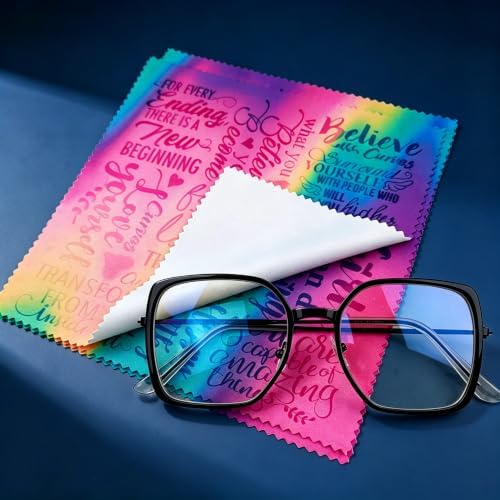 100PCS Bulk Custom Eyeglass Cleaning Cloth with Logo Personalized Microfiber Lens Cloth Screen Cleaner for Publicity - Image 2