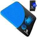 Large Gel Seat Cushion for Long Sitting, Pressure Relief for Back and Hips by SelectSoma