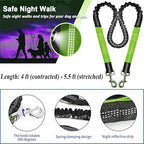 Dog Tie Out Cable for Camping, Dog Trolley System and 4ft Bungee Leash - Image 6