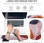 Ergonomic Mouse Pad & Keyboard Wrist Rest Set, Memory Foam - Image 5