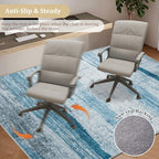 Office Chair Mat for Hardwood Floor, 60"x45" Easy Glide Computer Chair Mat Protector for Rolling Chair Under Desk Rug Nonslip Backing, Machine Wash - Image 5