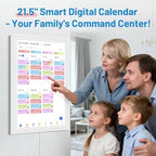 21.5" Smart Wall Calendar 2026 Planner & Chore Chart, Touchscreen - Image 3