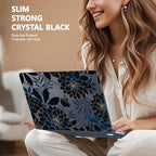 May Chen for MacBook Air 15 inch Case M5 M4 M3 M2 2026 2024-2023, Model A3448 A3241 A3114 A2941, Closes Seamlessly Hard Shell Laptop Cover with Keyboard Cover, Luxury Dahlia - Image 4