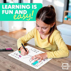 Scribbledo Small Dry Erase Whiteboard 24 Pc Value Set, Double Sided 9x12 - Image 6
