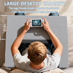 Machine Washable Lap Desk Pillow with Removable Cover Adjustable Angle Gaming & Reading Pillow for Teens Adults Multipurpose Laptop Bed Tray with Arms for Working, Napping Crafts (2) - Image 2
