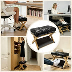 Double Step Foot Rest Under Desk, Ergonomic Foot Stool with Cushioned Top - Image 7