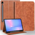 Leather Case for Samsung Galaxy Tab S10 FE Plus + 13.1 inch 2025 by FocusonNANRUILCase