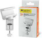 Swivel Clamp-On Power Bar Desk Mount - 360° Rotatable, Adjustable and Secure by Intekview
