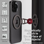 Magnetic Phone Stand & Fidget Spinner Combo for MagSafe iPhone 12‑17 - Image 2