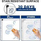 XBoard Porcelain Magnetic Dry Erase Board 48 x 36 Inch, Porcelain Whiteboard Aluminium Frame & Marker Tray - Image 4