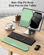 Ergonomic Mouse Pad with Wrist Rest & Keyboard Wrist Rest Support Set - Image 5