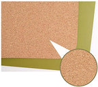 Ruby Lil Natural Cork & Leather Desk Writing Mat, Dual Use Desk Matt for Desktop,Multifunctional Office Desk Pad, PU Leather Mouse Pad,Grass,35"x 18" - Image 3