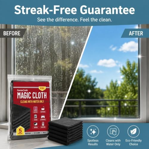 Multipurpose Cleaning Cloth, Lint‑Free Reusable Household - Image 6