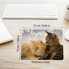 80 PCS White Mouse Pad 3mm Thick for Heat Press Printing,Bulk Mousepad Blanks for Heat Transfer Crafts 22x18x0.3CM - Image 2