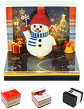 3D Art Calendar Memo Pad 2027,Desk Time Piece Calendar 3D Christmas Snowman Notepad Creative Rip Away Calendar Paper Carving Note by Dawnvive