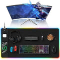 Wireless Charging RGB Gaming Mouse Pad, Desk Pad for MacBook, PC, Laptop by TopmadeProduct-Ordernow