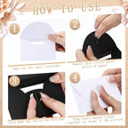 Uiifan 300 Pcs Window Gift Card Envelopes 4x2.8 Inch,Black and White - Image 4
