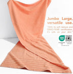 American Soft Linen 100% Cotton Luxury Turkish Towels, 2PC 35x70 Bath Sheet - Image 3