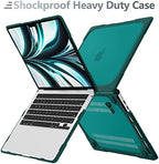 Batianda Heavy Duty Case for MacBook Air 13 Inch 2018-2020, Deep Teal - Image 3