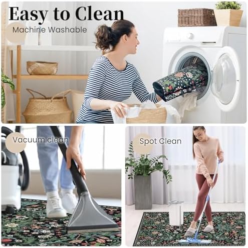 Office Chair Mat for Hardwood Floor & Tile Floor,36"X 48"-Green Grass - Image 6