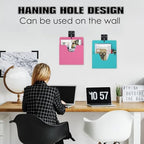 MFTEK Magnetic File Holder 6 Pockets Paper Holder, Hanging File Organizer Office Supplies Storage for Cabinets, Whiteboard, Magnetic Mail Letter Folder for Refrigerator (Light Color-Mix) - Image 6