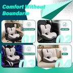 Dracey Seat Cushion for Office Chair and Car, Office Chair Cushion, L-Shaped Ergonomic Seat Cushions, Car Seat Cushion, for Truck Lumbar Pillow Memory Foam Seat Cushion Gaming Chair Desk Chair Cushion - Image 5