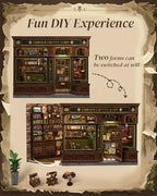 Cutefun Book Nook Kits for Adults - DIY Miniature Dollhouse Kit Coffee Shop - Image 5