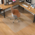 48" X 48" PVC Clear Desk Chair Mat for Hard Floors by MESHDO