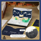 3D Calendar 2027,3D Desk Calendar 2027,St. Paul's Cathedral Tear-Off Paper Sculpture Desk Calendars,3D Desk Calendar Memo Pad 2027,3D Memo Pad Creative Tear Away Weekly planner Carving Art Calendar Notepad,Gift,paper sculpture calendar(St. Paul's Cathe... - Image 5