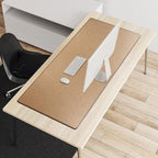 Vyaaa Leather Desk Pad, 40“ x 24” XXL Large Desk Mat, Large Mouse Pad on Top of Desks for Computer, Gaming, Home or Office (Brown) - Image 6