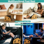 YEASHEIN Adjustable Office Foot Rest Under Desk at Work with 8 Positions - Image 7