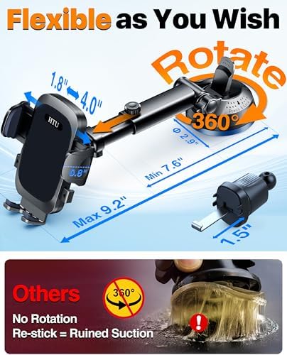 HTU 2026 Ultimate Best【True Military-Grade & Safety Cert】 Car Phone Holder - Image 5