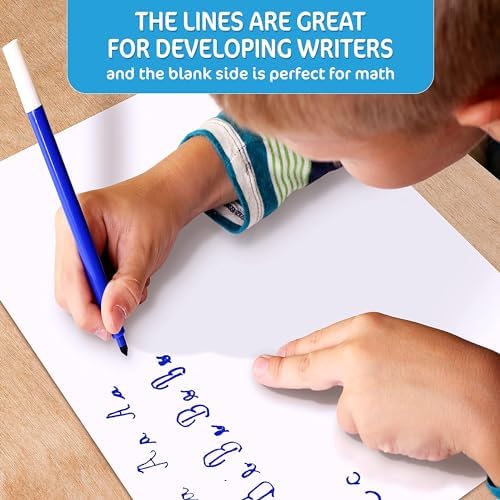 10 Pack 9x12 Small White Board for Students - Small Dry Erase Boards - Double Sided Mini Whiteboard - Smal Whiteboards Lapboards - Personal Dry Erase Board Kids - Mini White Boards for Classroom - Image 2
