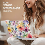 May Chen for MacBook Air 15 inch Case M5 M4 M3 M2 2026 2024-2023, Model A3448 A3241 A3114 A2941, Closes Seamlessly Hard Shell Laptop Cover with Keyboard Cover, Abstract Florals - Image 4