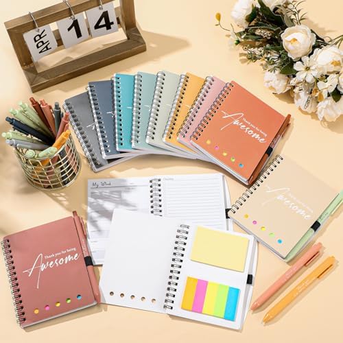 30 Sets Teacher weekly Planner with Pen, Plastic, Bright Colors - Image 5