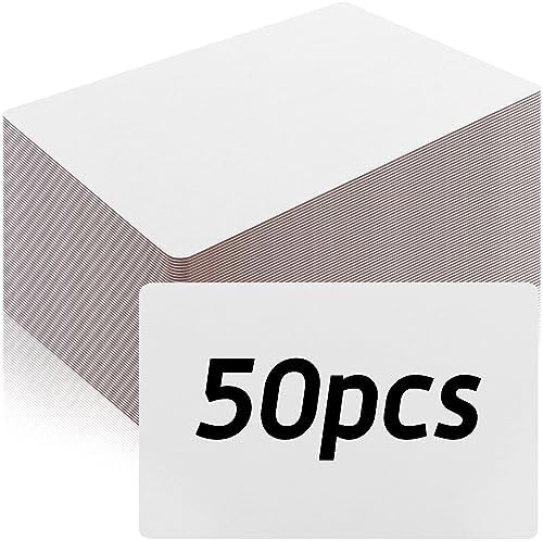 50 Pack Small White Board Dry Erase Boards Classroom Mini White Boards by RUIYELE