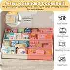4-Tier Extended Kids Bookshelf, Book Shelf for kids rooms，bookshelf for kid - Image 5