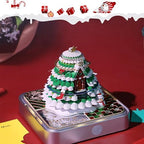 3D Calendar 2027, Time Piece Calendar 2027, 3D Tear-Off Art Desk Calendar W LED Lights, Creative 3D Memo Pad Paper Art Tree House DIY Paper Carving. - Image 3