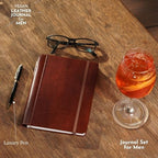 SETTINI® Vegan Leather Journal Gift Set with Pen 192 Pages, Classic - Image 5