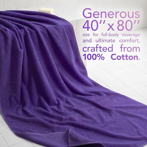 American Soft Linen 100% Cotton Luxury Turkish Towels, 40x80 XL Bath Sheet - Image 2