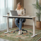 36"x60" Office Chair Mat for Hardwood Floor, Non-Slip Washable Sage Green - Image 2