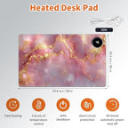 Heated Desk Pad & Mouse Pad, 3 Heat Levels, 3-Hour Auto Shut-Off - Image 2