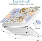 Mektron Case for 13.8" Microsoft Surface Laptop 8/7 (2026/2024) Surface Laptop 13.8 Inch Cover Fits Model 2036, Keyboard Cover +Screen Protector +Dust Plugs, Abstract Floral - Image 3